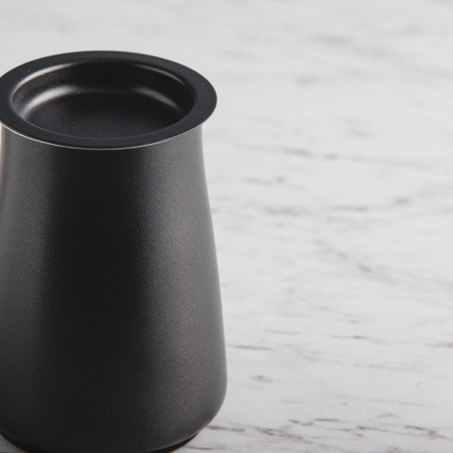 Coffee Powder Sieve Strainer Cup Black 4