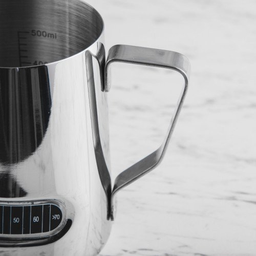 Stainless Steel Milk Jug 600ml w/ Thermometer 3