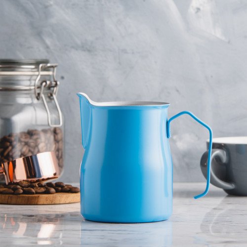 Barista Milk Jug Capri Blue 4
