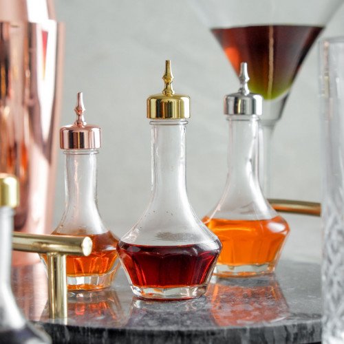 Mixologist Bitter Bottle Rose Gold Lid 6