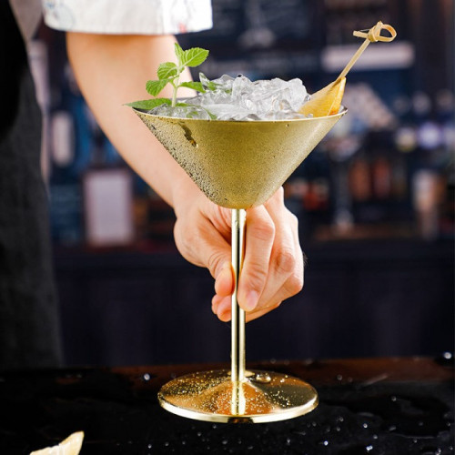 Stainless Steel Martini Cup 240ml - Silver 2