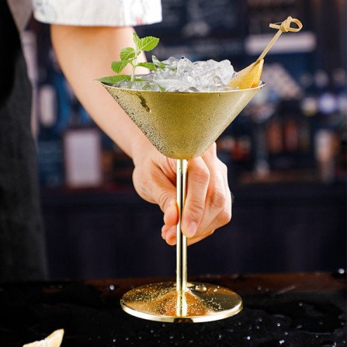 Stainless Steel Martini Cup 240ml - Silver 2