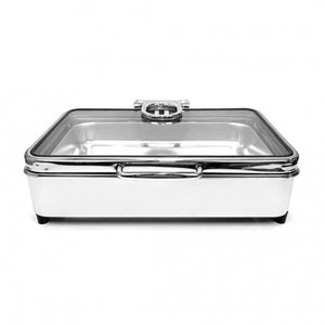 Chafing Dish Rectangular 9L Two Grid