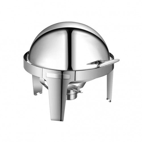 Chafing Dish Round Roll Top 9L Single Grid