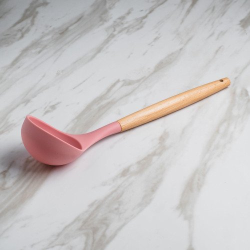 Magic Pink Silicone Soup Ladle 2