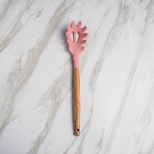 Magic Pink Silicone Spaghetti Server