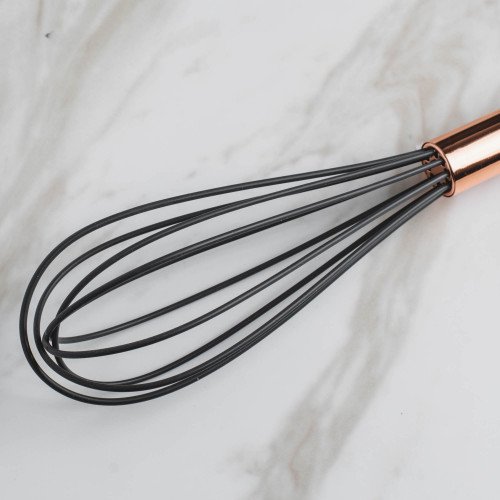 Rose Gold Silicone Egg Beater 3