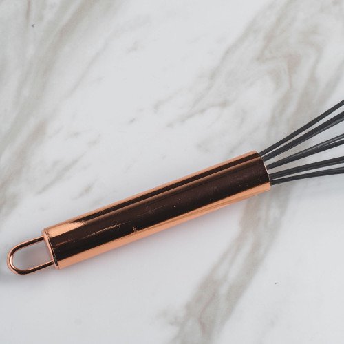 Rose Gold Silicone Egg Beater 4