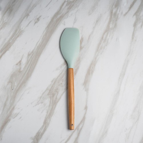 Pistachio Green Silicone Scrapper Spatula
