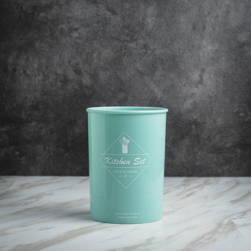 Candy Green Kitchen Utensils Bucket