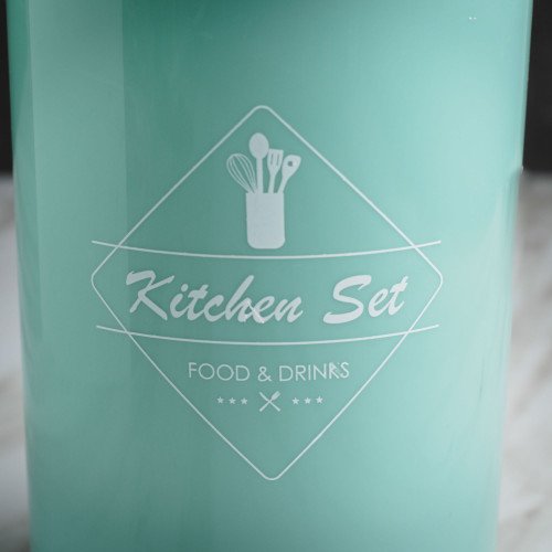 Candy Green Kitchen Utensils Bucket 3