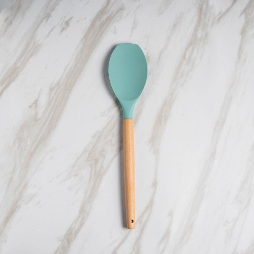 Candy Green Silicone Flat Top Spatula