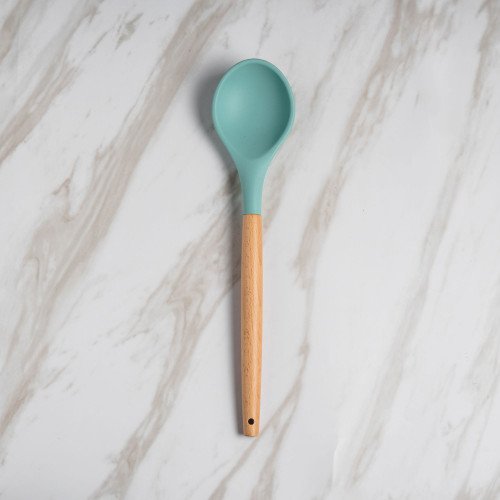 Candy Green Silicone Serving Spoon