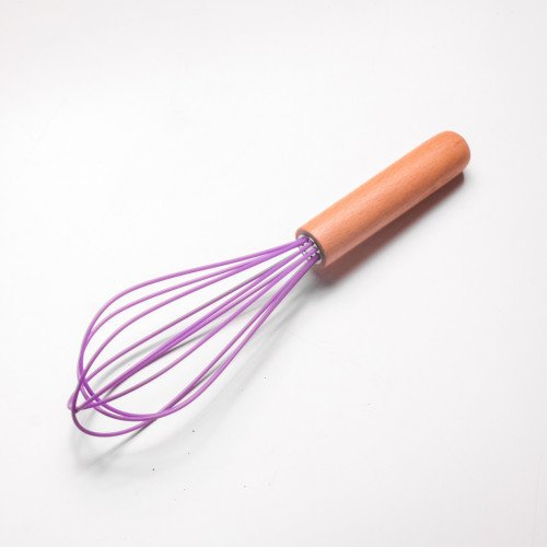 Flamboyant Purple Silicone Egg Beater 2