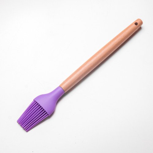 Flamboyant Purple Silicone Butter Brush 2