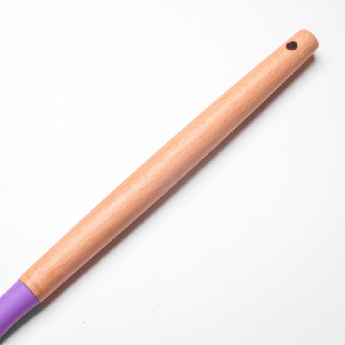 Flamboyant Purple Silicone Scrapper Spatula 4