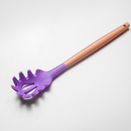 Flamboyant Purple Silicone Spaghetti Server 2