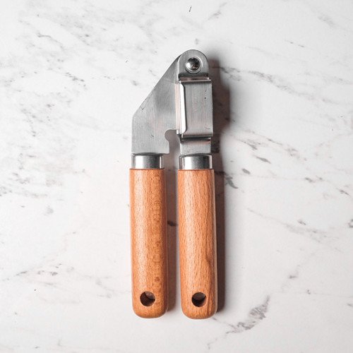 Garlic Press Wood Handle 4