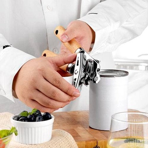 Can Opener Wood Handle 2