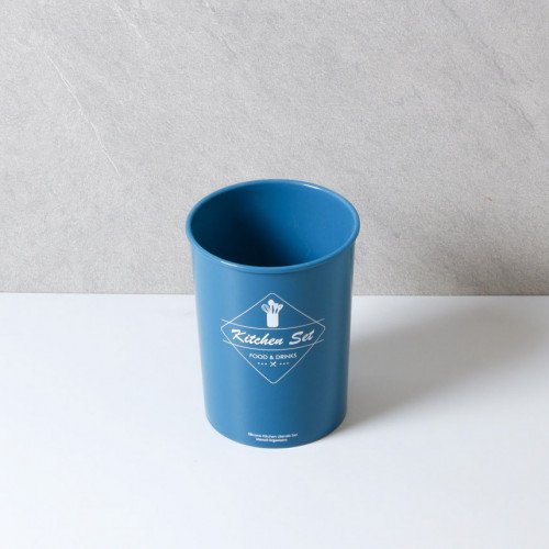 Gothic Blue Kitchen Utensils Bucket 4
