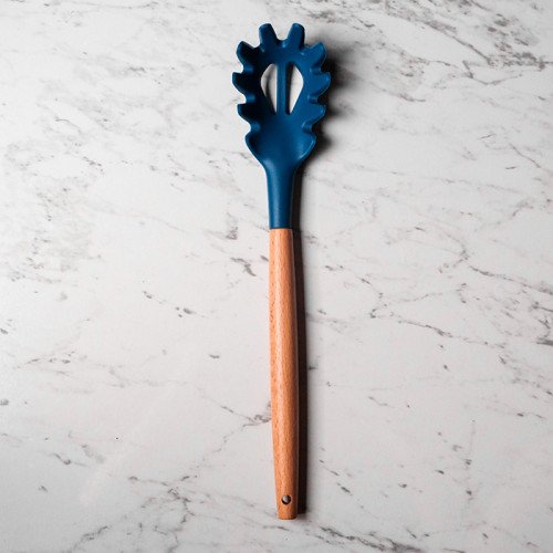 Gothic Blue Silicone Spaghetti Server