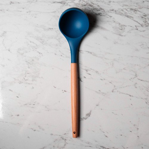 Gothic Blue Silicone Soup Ladle