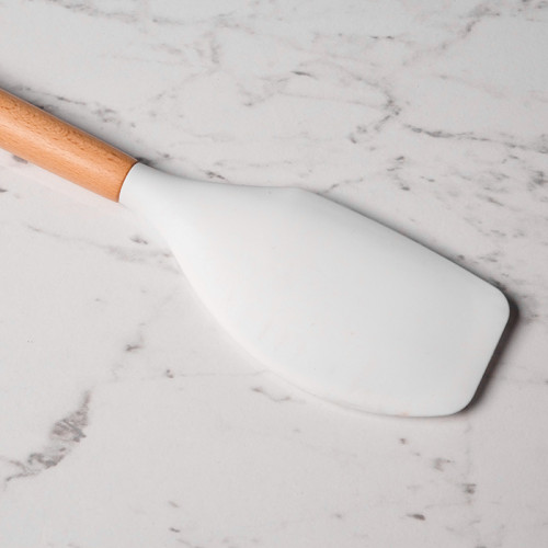 Frost White Silicone Scrapper Spatula 2