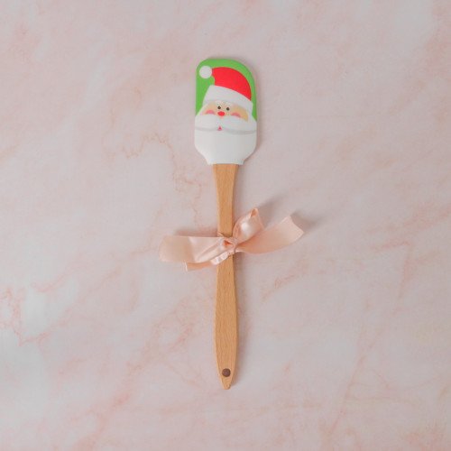 Silicone Baking Spatula with Character - Santa Claus