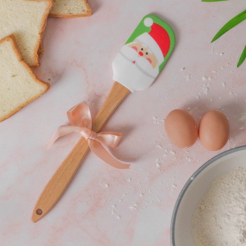 Silicone Baking Spatula with Character - Santa Claus 5