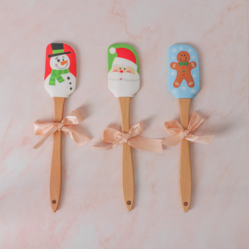 Silicone Baking Spatula with Character - Santa Claus 6