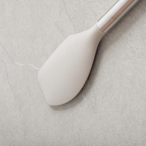 Light Khaki Silicone Scrapper Spatula 2