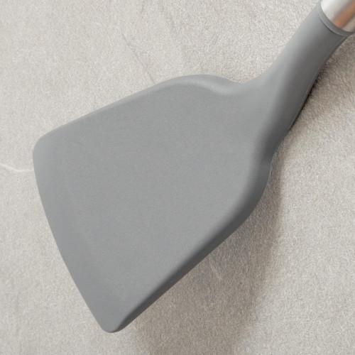 Slate Grey Silicone Frying Spatula 2