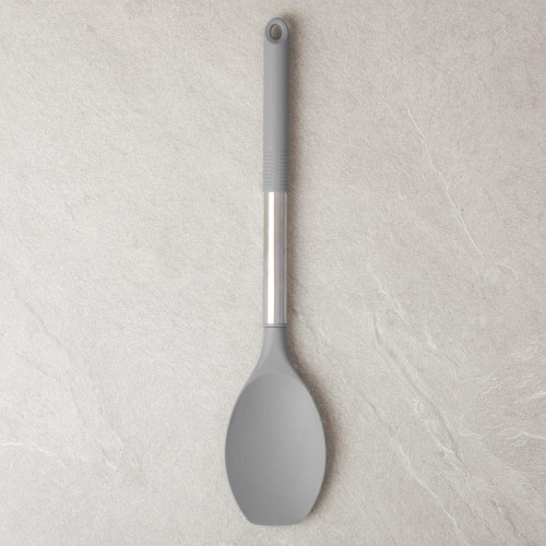 Slate Grey Silicone Flat Top Spatula
