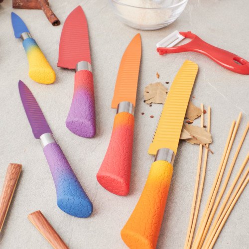 Chroma Utility Kitchen Knife Set of 6 15