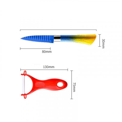 Chroma Utility Kitchen Knife Set of 6 22