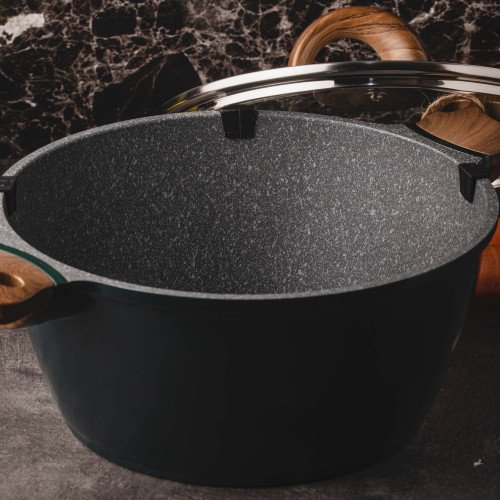 Boreine Round Stew Pot Emerald 24cm 4