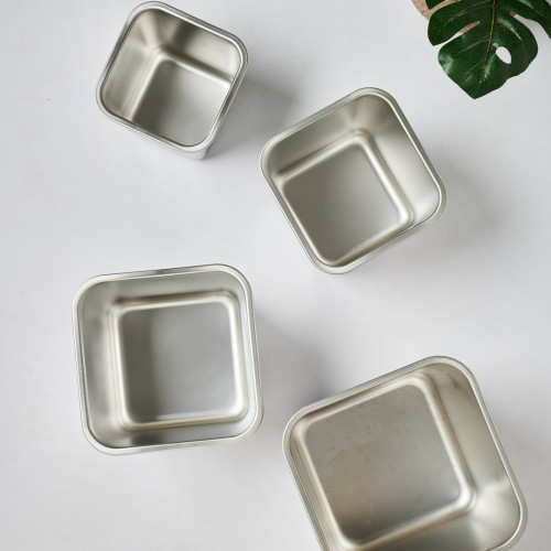 Gastronomy Food Pan Square 12cm 2
