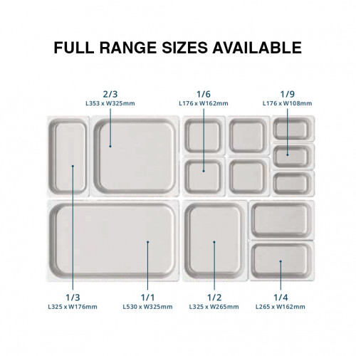 Gastronomy Food Pan 1/9 6