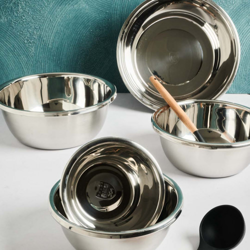 Stainless Steel Kitchen Prep Bowl 18 x 8.5cm 4