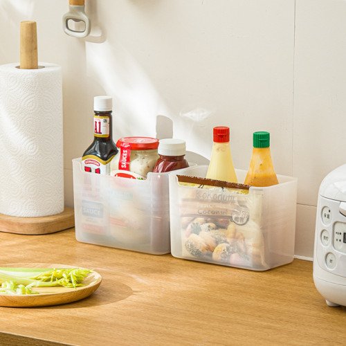Refrigerator Organizer Bin - 17.7 x 9.8 x 12.5cm