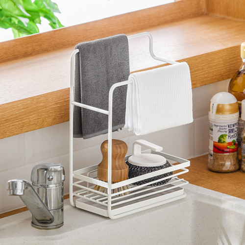 Wall Mounted Kitchen Cleaning Rack 6