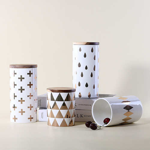 Cross Motif Kitchen Canister 4