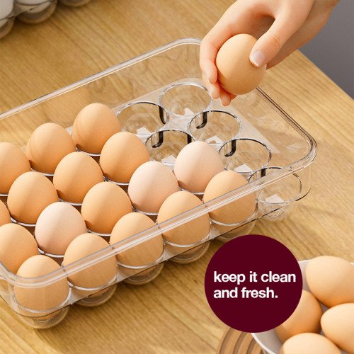 Stackable Egg Compartment with Cover 2