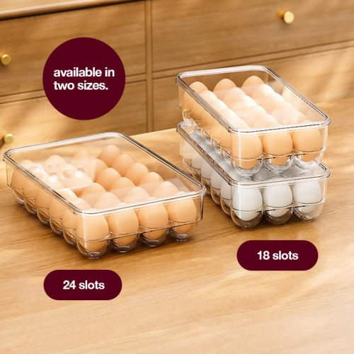 Stackable Egg Compartment with Cover 3
