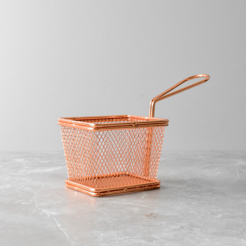 CHIPS BASKETS ROSE GOLD 10.5cm x 8.7cm
