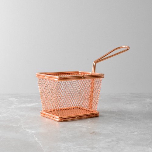 CHIPS BASKETS ROSE GOLD 10.5cm x 8.7cm