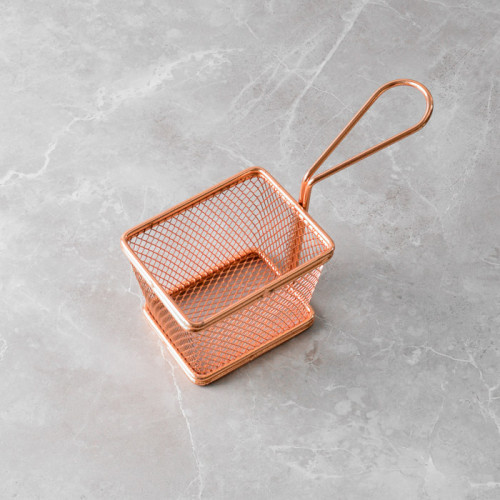 CHIPS BASKETS ROSE GOLD 10.5cm x 8.7cm 2
