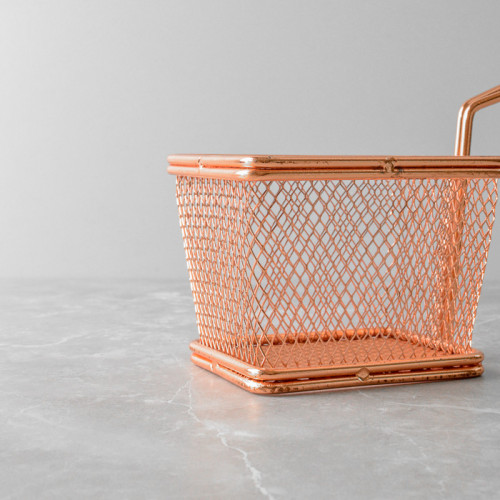 CHIPS BASKETS ROSE GOLD 10.5cm x 8.7cm 4