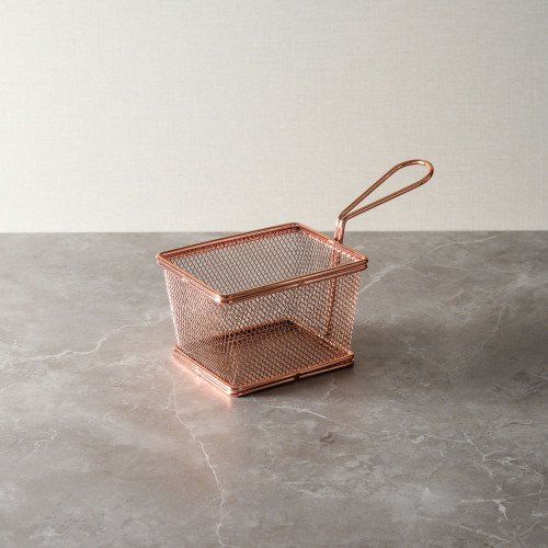 CHIPS BASKETS ROSE GOLD 12.2cm x 9.7cm 2