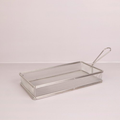 CHIPS BASKETS SILVER 13cm x 25cm